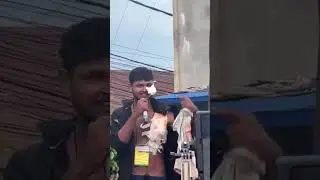 A Nepali teen speaks out against the government after being shot in the #chest by authorities