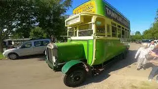 1920 Leyland Brothers Bus Ride At Amberley Museum - August 2021