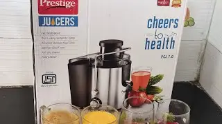 మంచి ఆరోగ్యాన్ని కోరుకునే వాళ్ళు PRESTIGE JUICER ని ఎలా కాదనగలరు.prestige centrifugal jucier7.0 demo