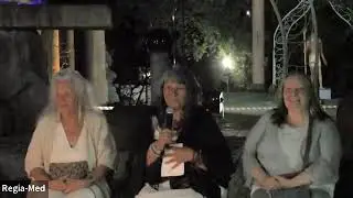 Grandmother Ejna Fleury reading Falco's Letter to her Crow Creek Sioux Tribe