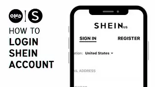 Как войти в учетную запись Shein