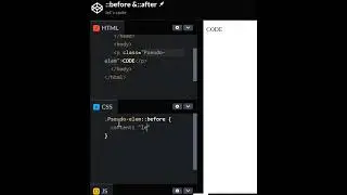 ::before & ::after| Pseudo elements| CSS | Frontend 