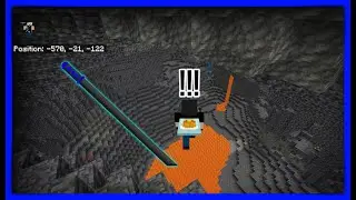 Minecraft Survival Part 2: Cave falls.