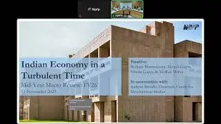 Indian Economy in a Turbulent Time FY 2025-26: Mid-Year Macroeconomic Review
