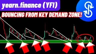 yearn.finance Coin Is Bouncing From Key Demand Zone! | YFI Crypto News