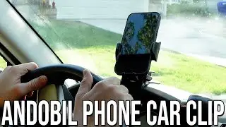 Andobil Dashboard Car Phone Clip Review #amazonprimeday