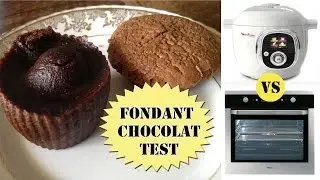 Je teste pour vous le fondant au chocolat avec le cookéo de Moulinex Verdict?