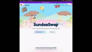 SundaeSwap - How to get your Sundae Token  - find updated video here  
