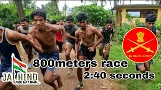 4&times;800 METERS RACE  2:40 SECONDS TIMING  by CHIRU Academy..........