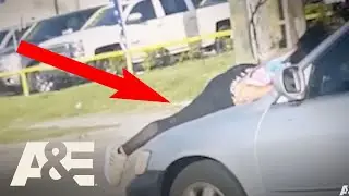 Pet Store Employee JUMPS ON CAR to Stop Couple from Stealing a Dog | I Survived a Crime | A&E