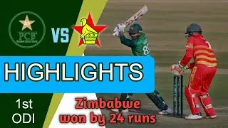 pakistan vs Zimbabwe 1st ODI 2023 | highlights | #pakistanvszimbabwe #crickethighlights #youtube