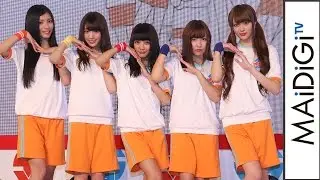 夢アド、体操着姿で「ムズムズ体操 第18」お披露目　「ムズムズエイティーン夏の学園祭」1　#Yumemiru Adolescence　#Japanese Idol