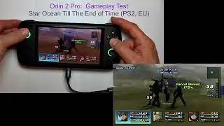 Odin 2 Pro Handheld - Gameplay Test - Star Ocean: Till the End of Time (PS2)