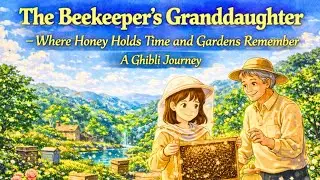 The Beekeeper's Granddaughter &ndash; Where Honey Holds Time and Gardens Remember  A Ghibli Journey