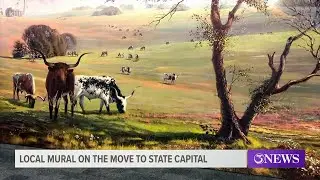 Local mural is making its way to the state capitol