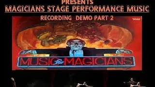 Magician stage Music Theme    part 2 Studio-Ron