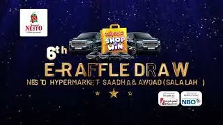 Here is the highlight of Nesto Shop&Win 6th E- Raffle Draw Event, Held at Nesto Sadha Salalah Outlet