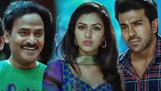 अमला पॉल अपने फैंस से राम चरण को मिलती है।  Double Attack Movie Best Scene