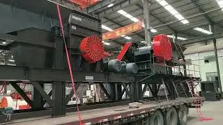 Frame 500-750 jaw crusher​800-800 box crusher​1236 vibrating screen​Ship to Kyrgyzstan