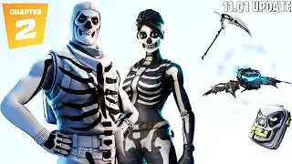 Fortnite Chapter 2 Update 11.01 + New Skull Trooper Style! (Fortnite New Update)