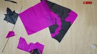 Kite making. Viral video YouTube channel 