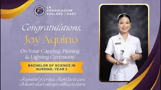 MGA GANAP SA CAPPING, PINNING & LIGHTING CELEBRATION NI JOY DIWATA | SALAMAT KALINGAP AT JOYNATICS!