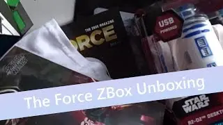 Star Wars Zavvi ZBox - The Force (Dec 2015) unboxing