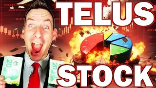 High Yield Canadian Dividend Stock To Buy | TSE: T Telus Stock 8% Yield