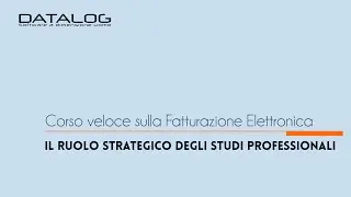 Corso eFATTURA: il ruolo strategico degli studi professionali