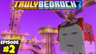 The Easiest Way To Get ELYTRA! Truly Bedrock S7 Episode 2! Minecraft Survival Let's Play