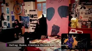 Live Painting at Creature Obscure Gothic Festival