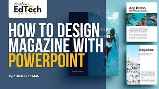 #Designing Magazine Using PowerPoint