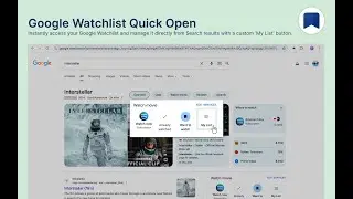 Google Watchlist Quick Open | One-Click Chrome Extension