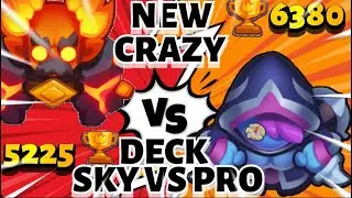 Rush Royale - THIS NEW *METEOR* DECK DESTROYS DEMON HUNTER! LAST BATTLE FOR THIS SEASON! NEW SEADON!