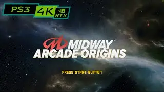 Midway Arcade Origins / 4K PS3 emulator RPCS3 / RTX 2080ti
