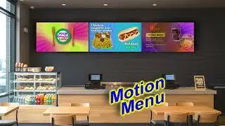 Motion Menu Example