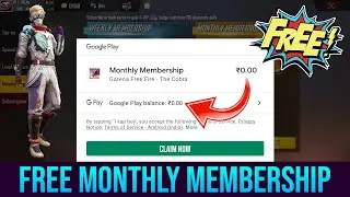 How To Get Free Monthly Membership in Free Fire Without Redeem Code   Garena Free Fire