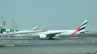 Landing Dubai International Airport