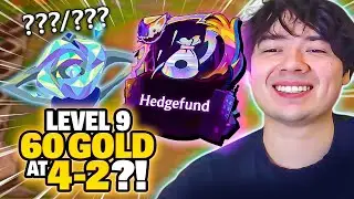 I Risked Everything With Crystal Gambit And Hedgefund.. I Was Level 9 60 Gold At 4-2?! I Set 15 TFT