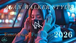 🎧 Alan Walker Style Full Bass Remix 2026 - Cinematic Emotional EDM &bull; Night Drive Journey