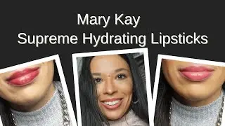 Mary Kay Supreme Hydrating Lipstick Swatches