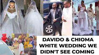 Davido & Chioma luxury & private White wedding 💍💍 (Full video)