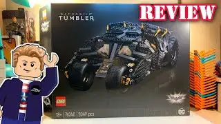 LEGO BATMOBILE TUMBLER 76240 REVIEW | FRAN&Ccedil;AIS