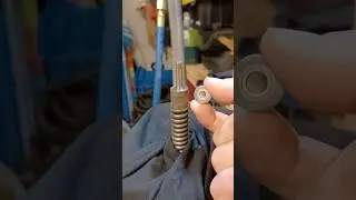 Aprilia Tuareg 660 new shims installation