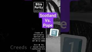 ✝️Scotland Vs. Pope - Round One ❤️ #bible #jesus #christian