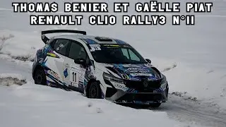 Ronde du Jura 2025 - Renault Clio Rally3 N°11 - Thomas BENIER et Gaëlle PIAT