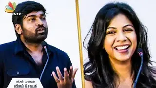Madonna'ku Enmela Periya Nambika : Vijay Sethupathi Speech | Madonna Sebastian | Junga Press Meet
