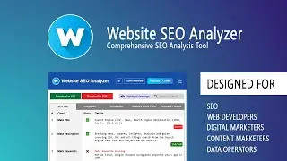 Website SEO Analyzer &ndash; Comprehensive SEO Analysis Tool | Free Website Audit Tool