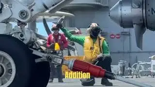 &ldquo;US Aircraft Carrier EXPOSED! 😱 Zero-Distance Takeoff Shots Shock the World! 🚢✈️🔥&rdquo; #carrier #tech 