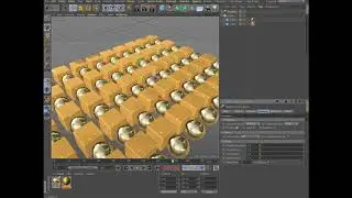 Motion Graphics with Random and Time Effector Cinema 4D